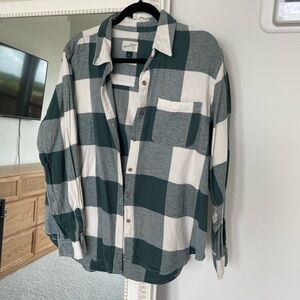 Target green flannel